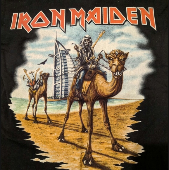 IRON MAIDEN 2007 DUBAI SHIRT - 4XL - Picture 1 of 6